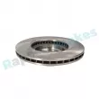 Jeu de 2 disques de frein avant RAP BRAKES R-D0622 - Visuel 3