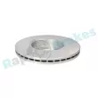 Jeu de 2 disques de frein avant RAP BRAKES R-D0623C - Visuel 3