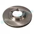 Jeu de 2 disques de frein avant RAP BRAKES R-D0630 - Visuel 1