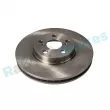 Jeu de 2 disques de frein avant RAP BRAKES R-D0631 - Visuel 1
