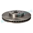 Jeu de 2 disques de frein avant RAP BRAKES R-D0631 - Visuel 2