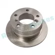 Jeu de 2 disques de frein arrière RAP BRAKES R-D0635 - Visuel 1