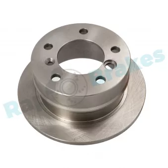 Jeu de 2 disques de frein arrière RAP BRAKES R-D0635