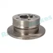 Jeu de 2 disques de frein arrière RAP BRAKES R-D0635 - Visuel 2