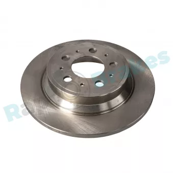 Jeu de 2 disques de frein arrière RAP BRAKES R-D0641