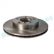 Jeu de 2 disques de frein avant RAP BRAKES R-D0647 - Visuel 2