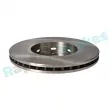 Jeu de 2 disques de frein avant RAP BRAKES R-D0648 - Visuel 3