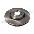 Jeu de 2 disques de frein avant RAP BRAKES R-D0649 - Visuel 1