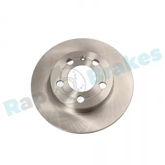 Jeu de 2 disques de frein arrière RAP BRAKES R-D0650