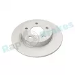Jeu de 2 disques de frein arrière RAP BRAKES R-D0651C - Visuel 1