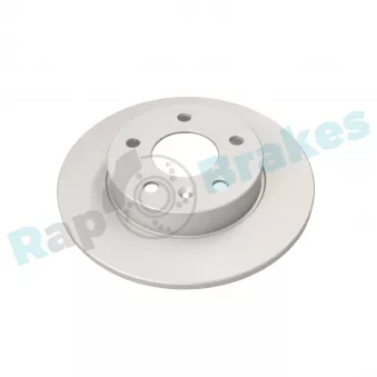 Jeu de 2 disques de frein arrière RAP BRAKES R-D0651C