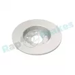 Jeu de 2 disques de frein arrière RAP BRAKES R-D0651C - Visuel 2