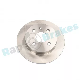 Jeu de 2 disques de frein arrière RAP BRAKES R-D0652