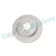 Jeu de 2 disques de frein arrière RAP BRAKES R-D0652C - Visuel 1