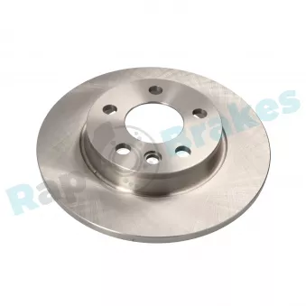 Jeu de 2 disques de frein arrière RAP BRAKES R-D0654