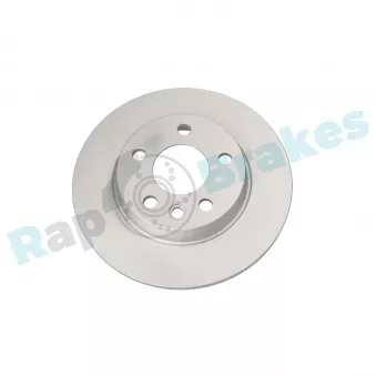 Jeu de 2 disques de frein arrière RAP BRAKES R-D0654C