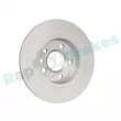 Jeu de 2 disques de frein arrière RAP BRAKES R-D0654C - Visuel 3