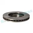 Jeu de 2 disques de frein avant RAP BRAKES R-D0655 - Visuel 3