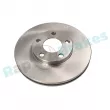 Jeu de 2 disques de frein avant RAP BRAKES R-D0656 - Visuel 1