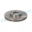 Jeu de 2 disques de frein avant RAP BRAKES R-D0656 - Visuel 2