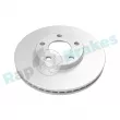Jeu de 2 disques de frein avant RAP BRAKES R-D0656C - Visuel 1
