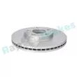 Jeu de 2 disques de frein avant RAP BRAKES R-D0656C - Visuel 2