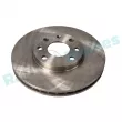 Jeu de 2 disques de frein avant RAP BRAKES R-D0658 - Visuel 1