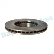 Jeu de 2 disques de frein avant RAP BRAKES R-D0658 - Visuel 3