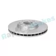 Jeu de 2 disques de frein avant RAP BRAKES R-D0658C - Visuel 2