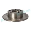 Jeu de 2 disques de frein arrière RAP BRAKES R-D0662 - Visuel 2