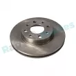 Jeu de 2 disques de frein avant RAP BRAKES R-D0663 - Visuel 1
