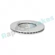 Jeu de 2 disques de frein avant RAP BRAKES R-D0664C - Visuel 3