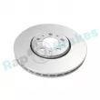 Jeu de 2 disques de frein avant RAP BRAKES R-D0670C - Visuel 1