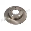 Jeu de 2 disques de frein arrière RAP BRAKES R-D0671 - Visuel 1