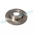 Jeu de 2 disques de frein avant RAP BRAKES R-D0674 - Visuel 1