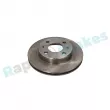 Jeu de 2 disques de frein avant RAP BRAKES R-D0676 - Visuel 2