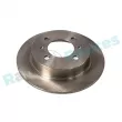 Jeu de 2 disques de frein arrière RAP BRAKES R-D0679 - Visuel 1
