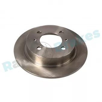 Jeu de 2 disques de frein arrière RAP BRAKES R-D0679