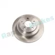Jeu de 2 disques de frein arrière RAP BRAKES R-D0686 - Visuel 1