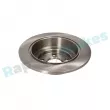 Jeu de 2 disques de frein arrière RAP BRAKES R-D0686 - Visuel 3