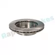 Jeu de 2 disques de frein avant RAP BRAKES R-D0693 - Visuel 3
