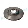 Jeu de 2 disques de frein avant RAP BRAKES R-D0694 - Visuel 1