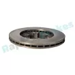 Jeu de 2 disques de frein avant RAP BRAKES R-D0694 - Visuel 3