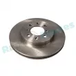 Jeu de 2 disques de frein avant RAP BRAKES R-D0695 - Visuel 1
