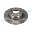 Jeu de 2 disques de frein arrière RAP BRAKES R-D0699 - Visuel 1