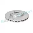 Jeu de 2 disques de frein avant RAP BRAKES R-D0700C - Visuel 2