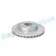 Jeu de 2 disques de frein avant RAP BRAKES R-D0702 - Visuel 2