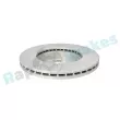 Jeu de 2 disques de frein avant RAP BRAKES R-D0702 - Visuel 3
