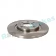 Jeu de 2 disques de frein avant RAP BRAKES R-D0703 - Visuel 2