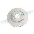 Jeu de 2 disques de frein avant RAP BRAKES R-D0703C - Visuel 1
